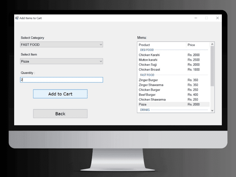 Hotel Billing System